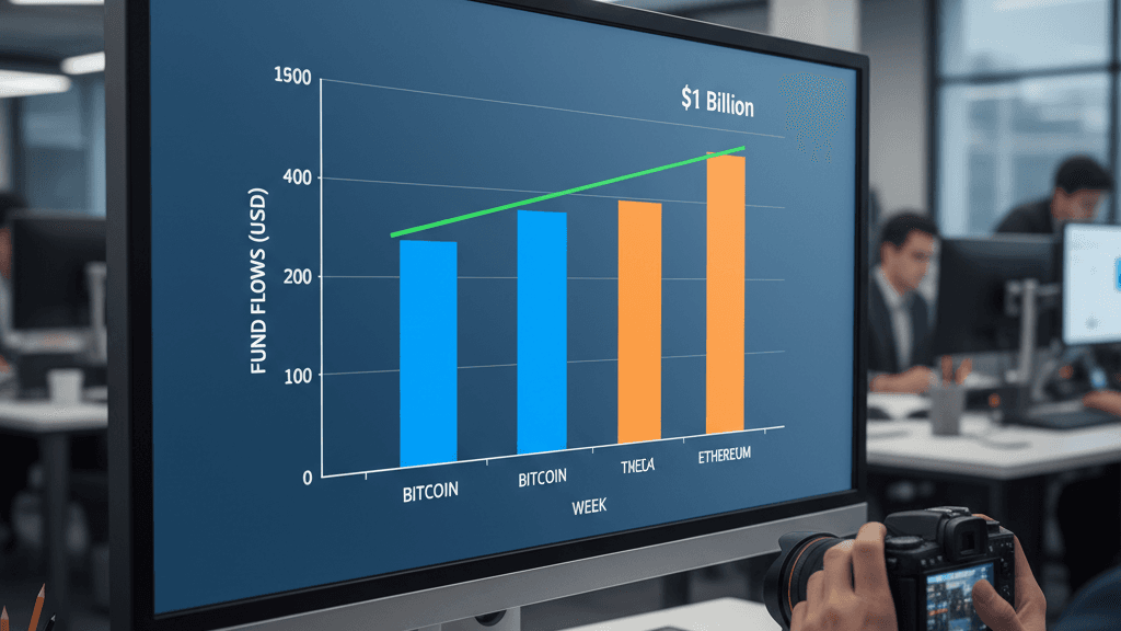 Bitcoin, Ethereum ETFs Snap Five-Week Slide as Funds Add $1B